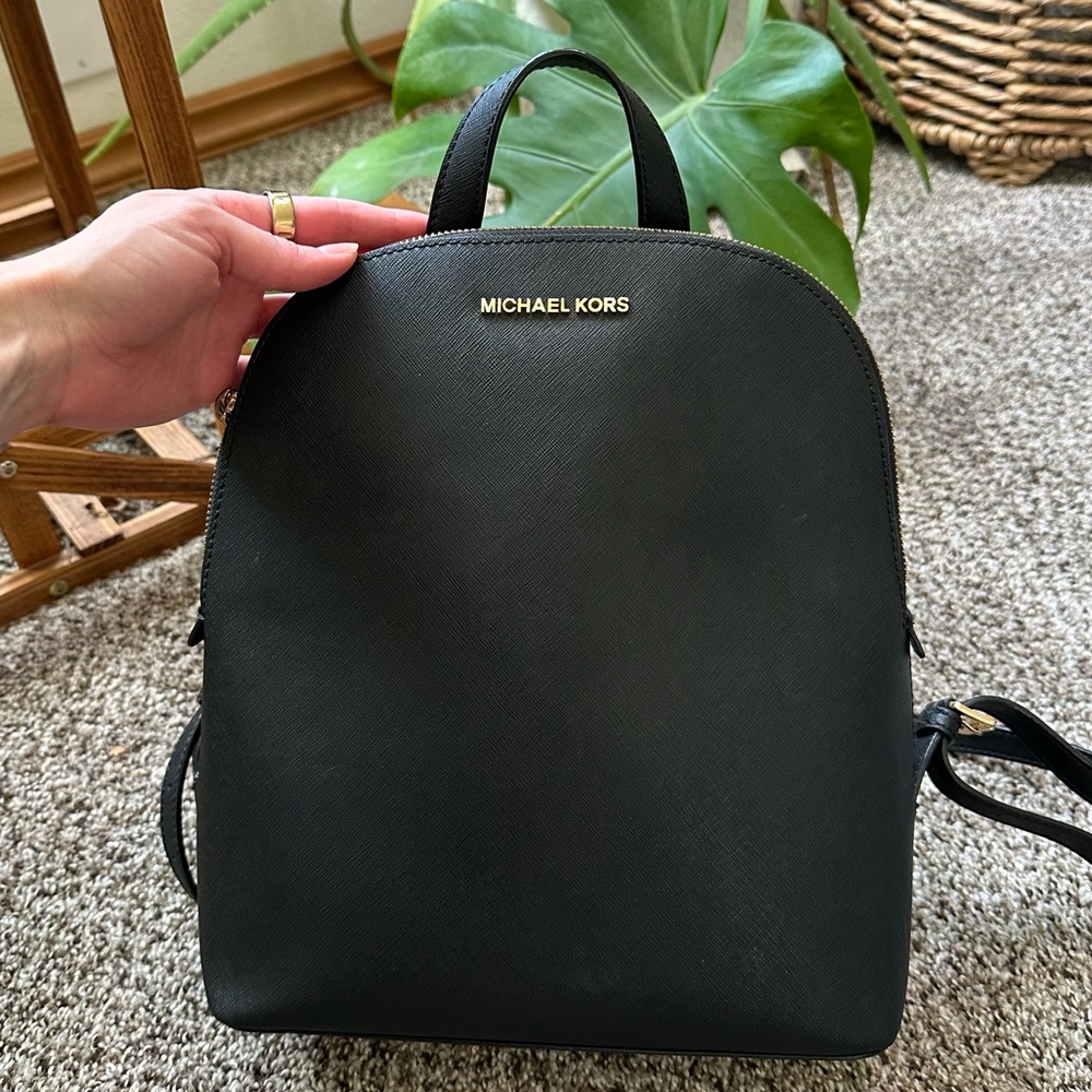Michael Kors Classic Black Backpack